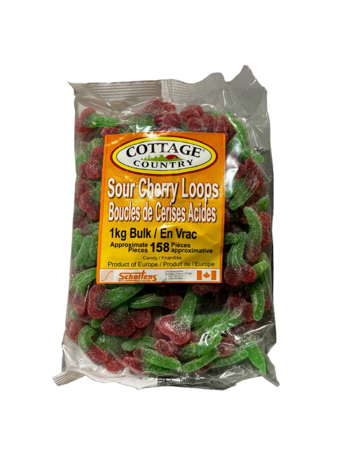 Cottage Country Sour Cherry Loops (Case of 10)