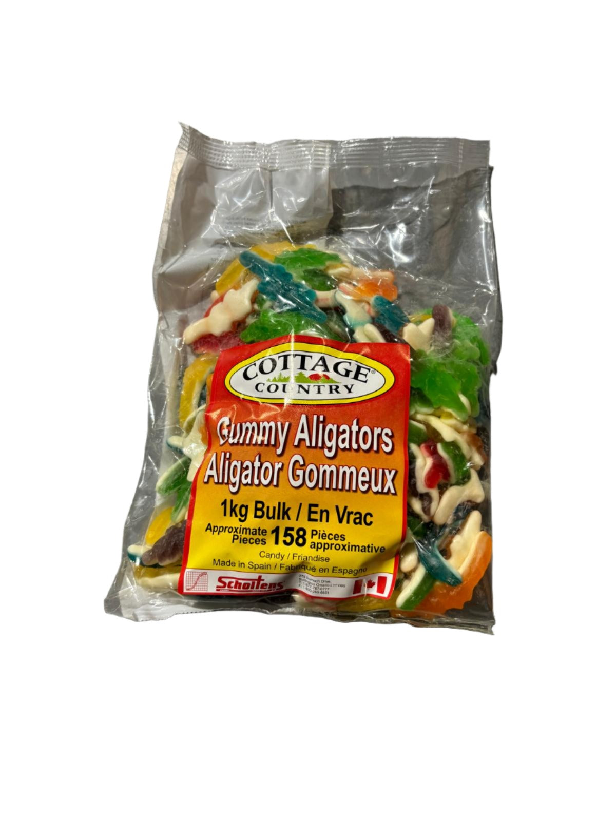 Cottage Country Gummy Aligators (Case of 10)