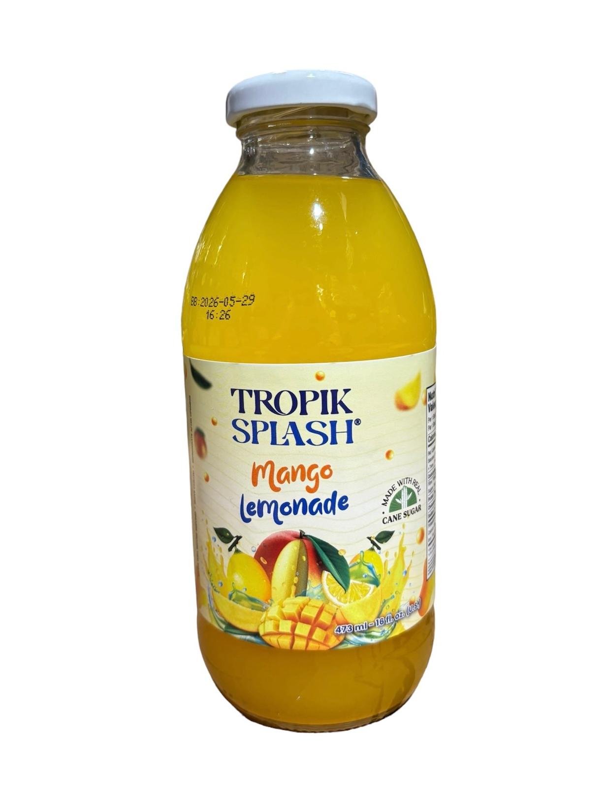 Tropik Splash Mango Lemonade 473ml - Case of 12