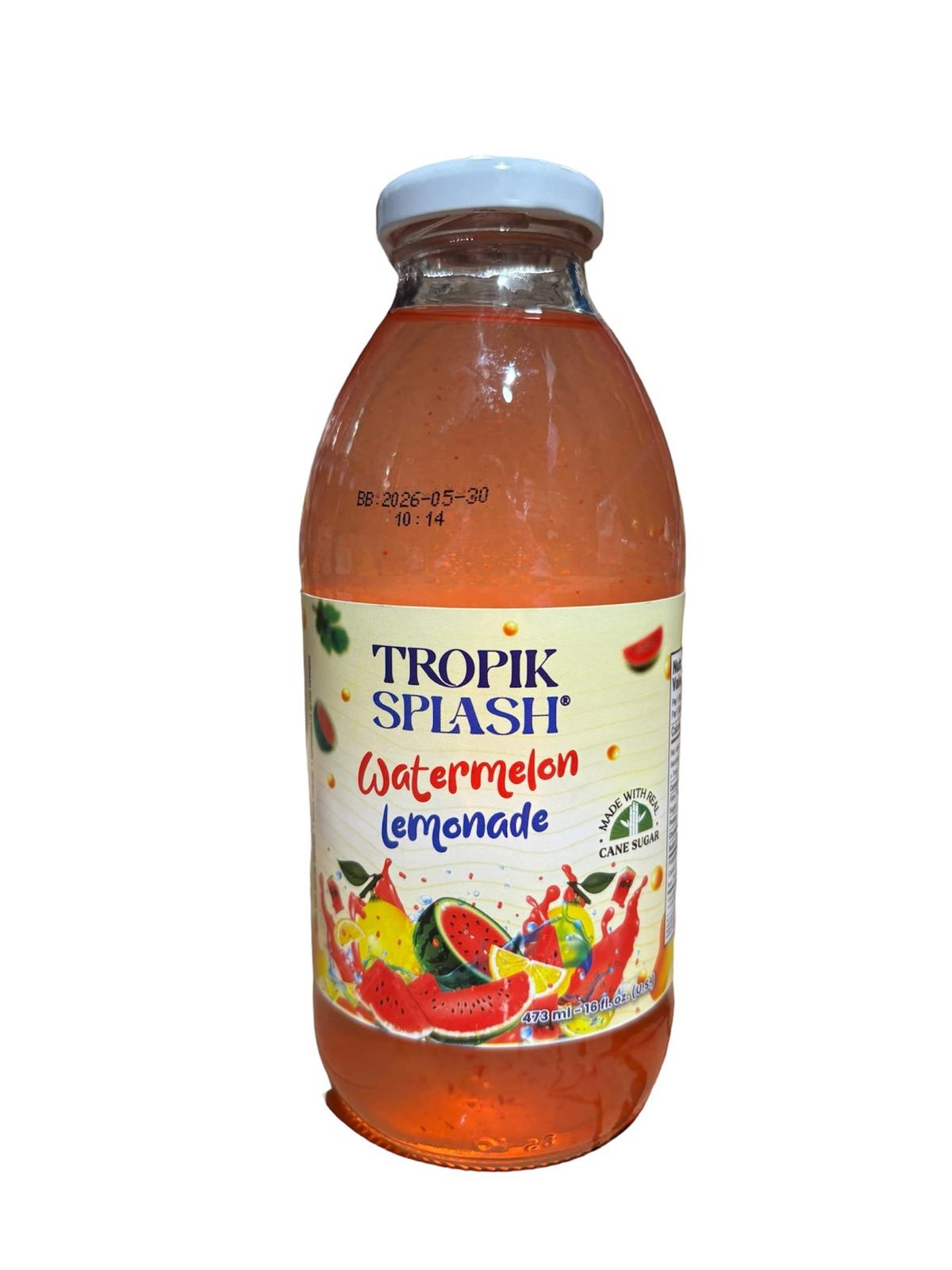 Tropik Splash Watermelon Lemonade 473ml - Case of 12