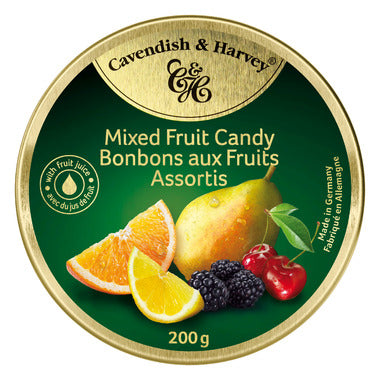 Cave Mixed Fruit Candy Tins - Case of 9