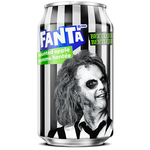 Fanta Beetlejuice Haunted Apple 355ml - Case of 12 (Limited)