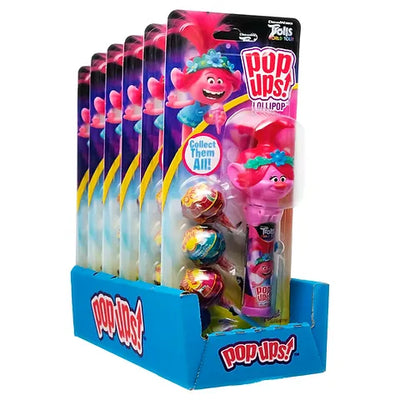 Pop Ups! Trolls Lollipop - 6ct