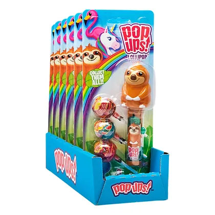 Pop Ups! Sweet Safari Lollipop - 6ct