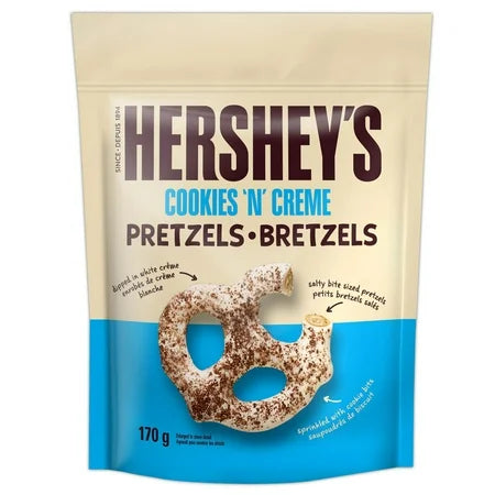 Hershey's Cookies N Creme Pretzels 170g (Case of 12)