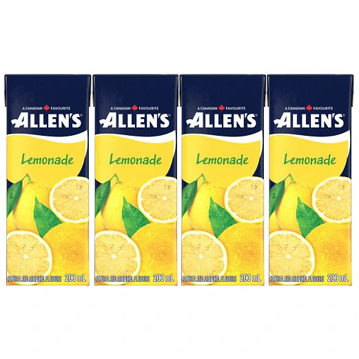 Allen's Lemonade 200ml (8 Pack)