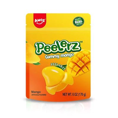 Amos Peelerz Gummy Mango 170g - Case of 12