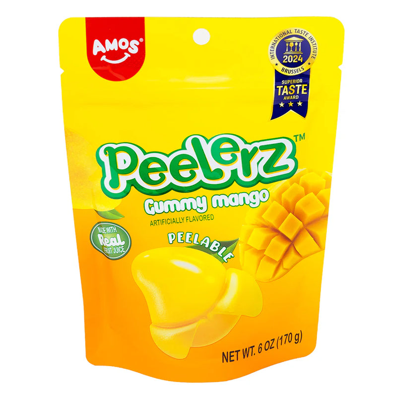 Amos Peelerz Gummy Banana 170g - Case of 12