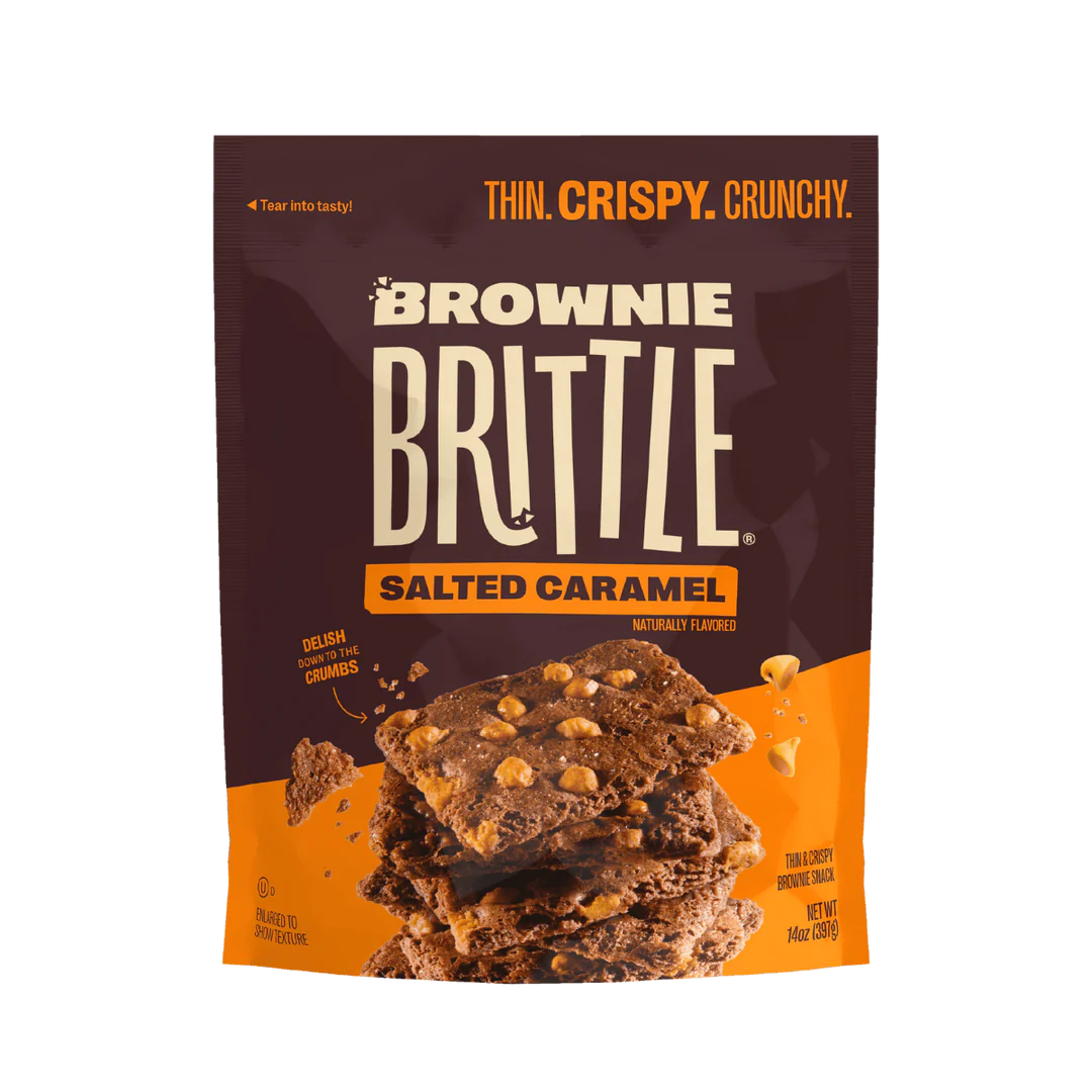 Brownie Brittle Salted Caramel Peg Bag - 6 Pack