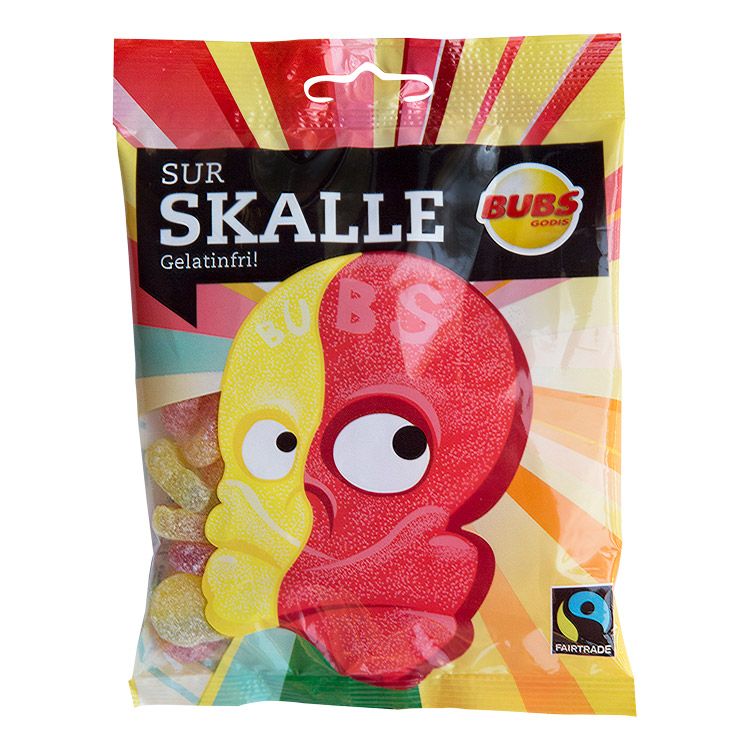 Bubs Sour Skull Candy - Case of 12