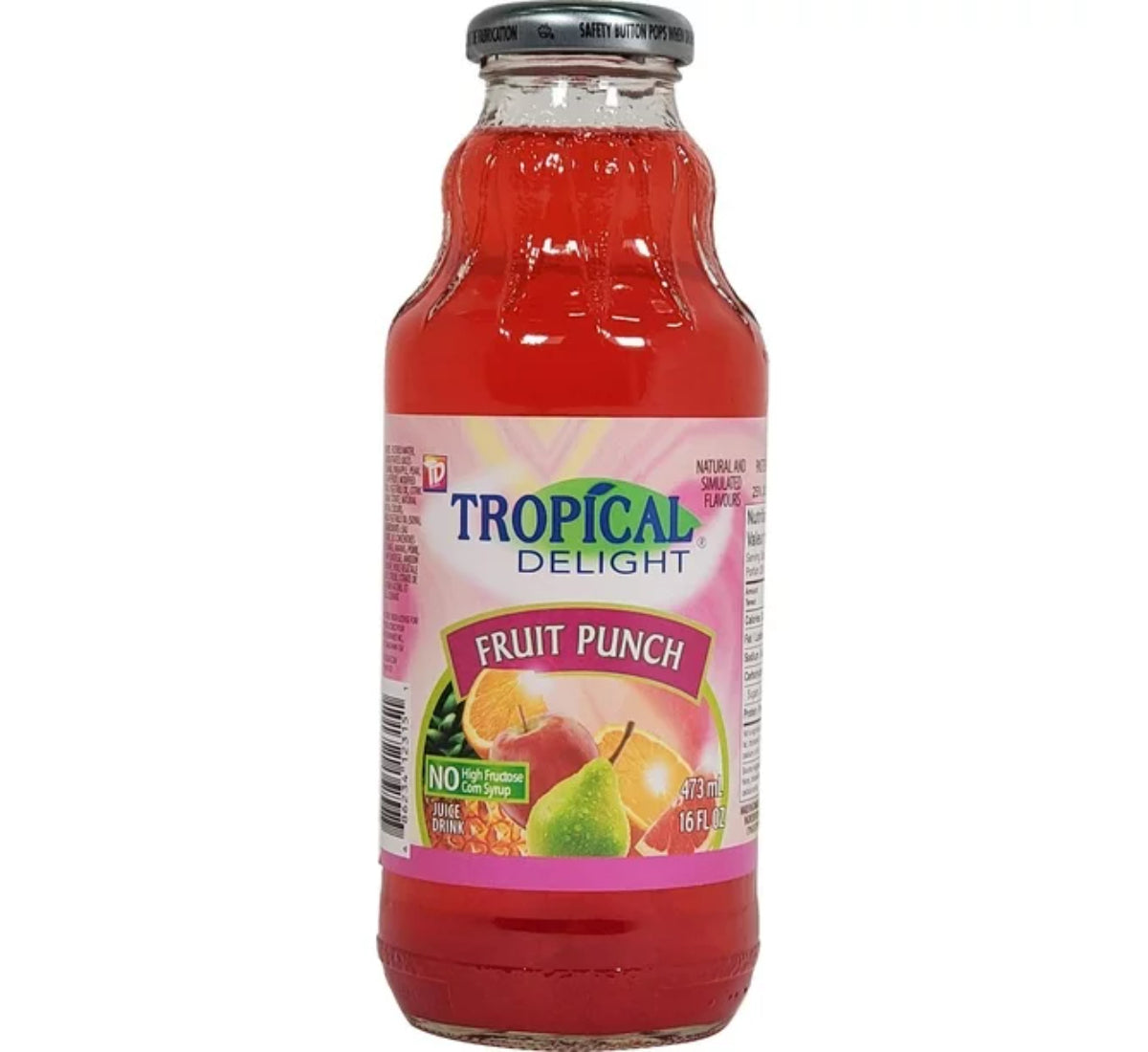 Tropical Delight Fruit Punch 473ml ( 12 pack)