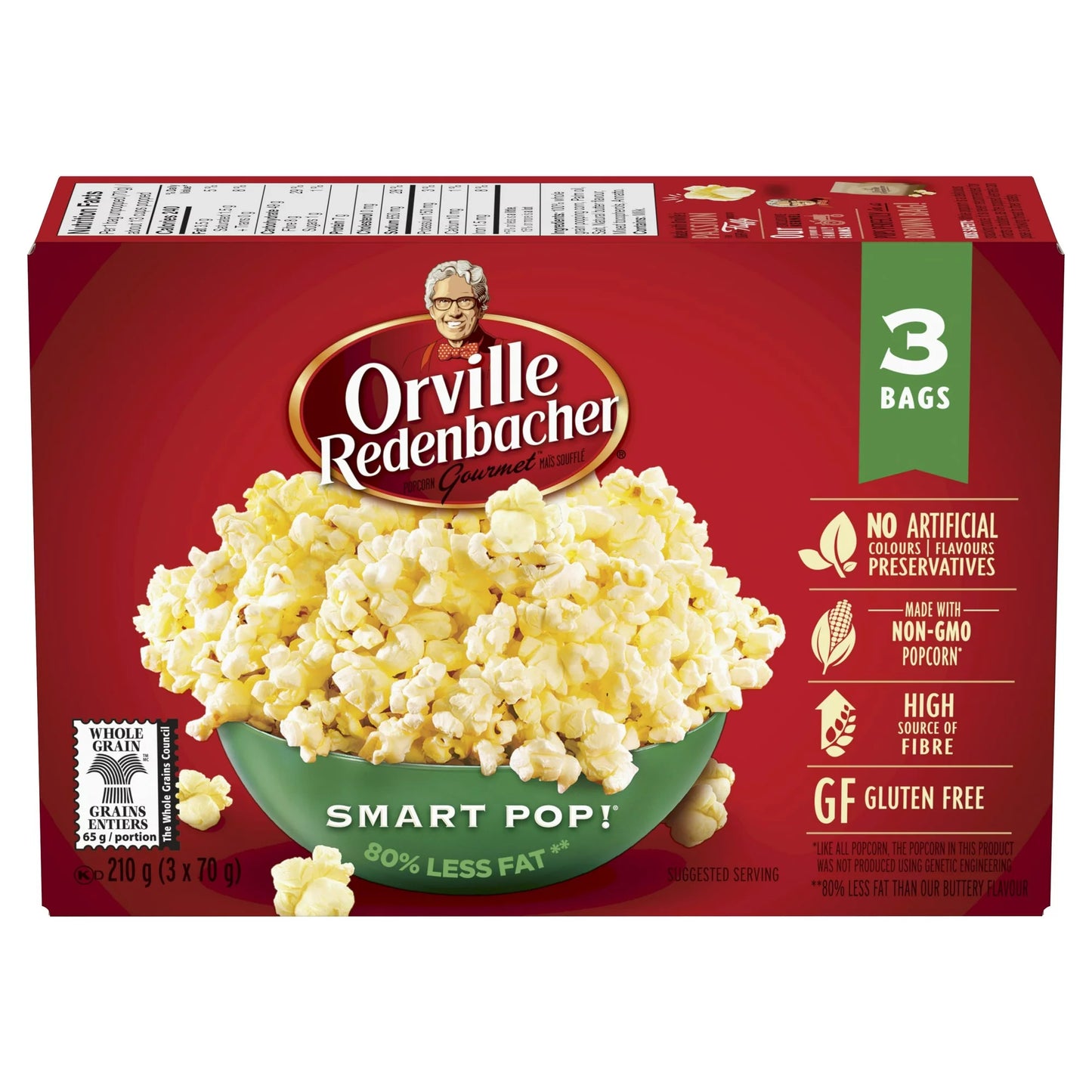 Orville Redenbacher Smart Pop Popcorn 3 Bags