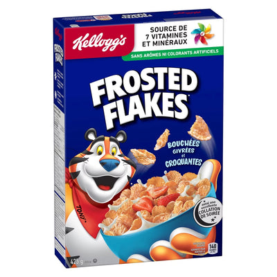 Kellogg's Frosted Flakes Cereal 425g - Case of 12