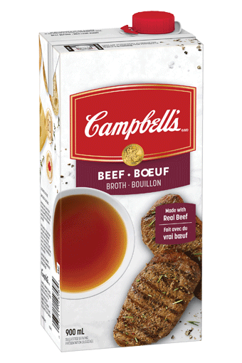 Campbell's Beef Broth 900ml - Case of 12