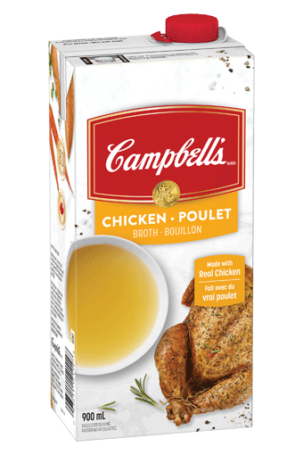 Campbell's Chicken Broth 900ml - Case of 12