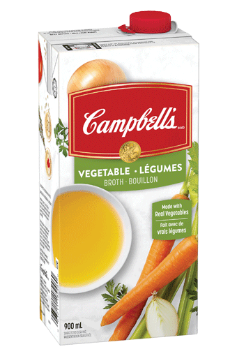 Campbell's Vegetable Broth 900ml - Case of 12