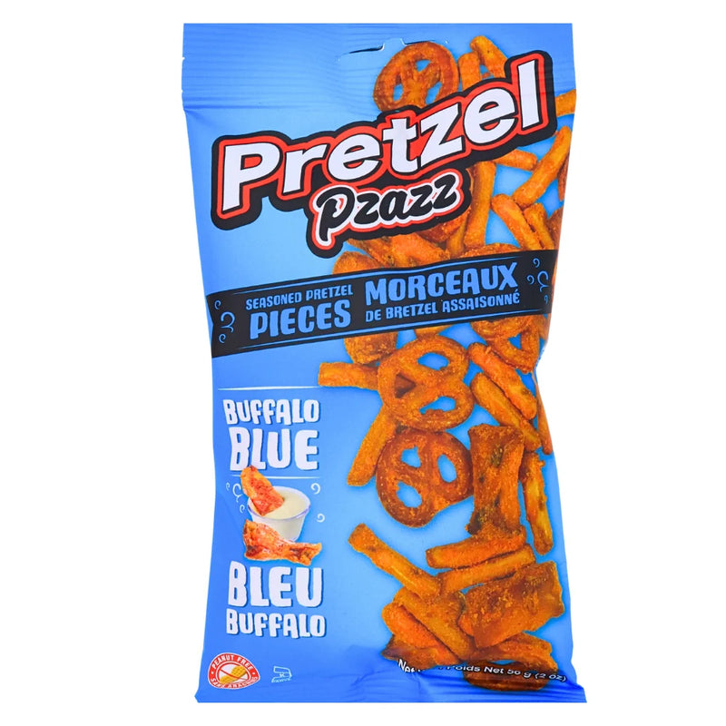 Pretzel Pzazz Buffalo Blue Cheese 56g - 12 Pack