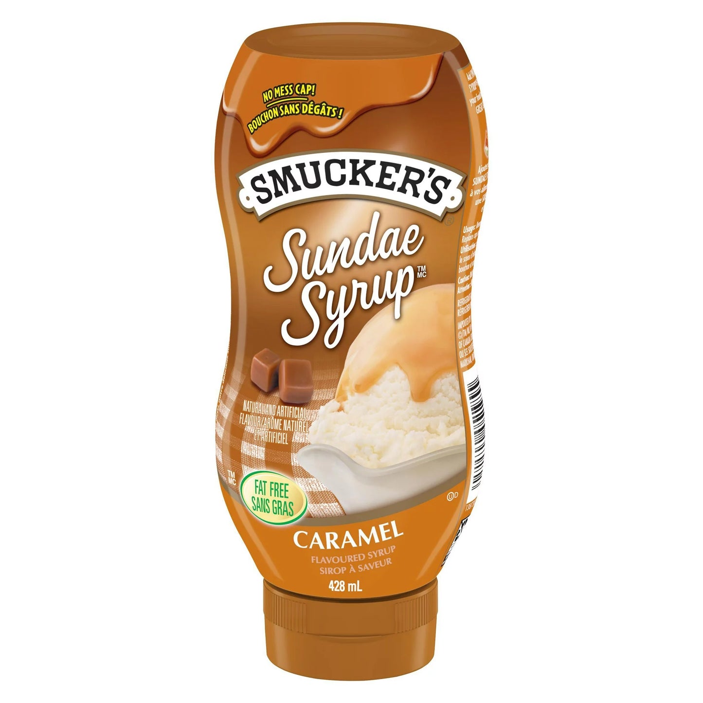 Smucker’s Sundae Syrup Caramel 428ml (Case of 12)