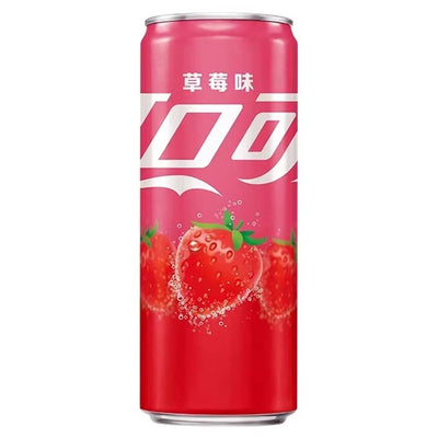 Coca-Cola Strawberry Flavor 330Ml (24ct) - China