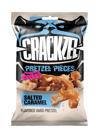 Crackzel Pretzel Salted Caramel - Case of 12