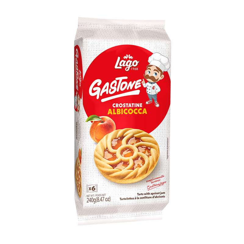 Lago Gastone Apricot Tarts 240g - Europe