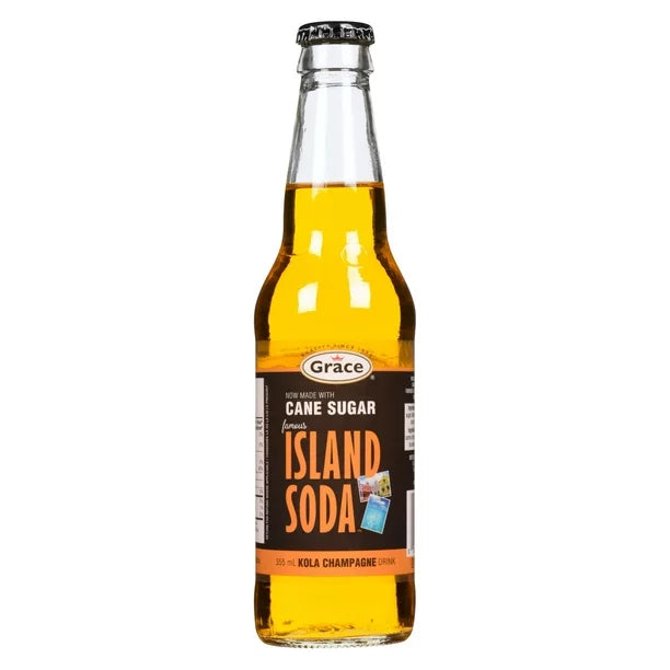 Grace Island Soda Kola Champagne 355ml - Case of 12