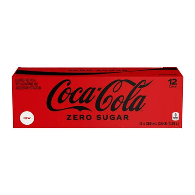 Coca Cola ZERO 355ml - (Case of 12)