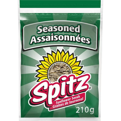 Spitz Sunflower Seeds Seasoned 210g - Case of 24