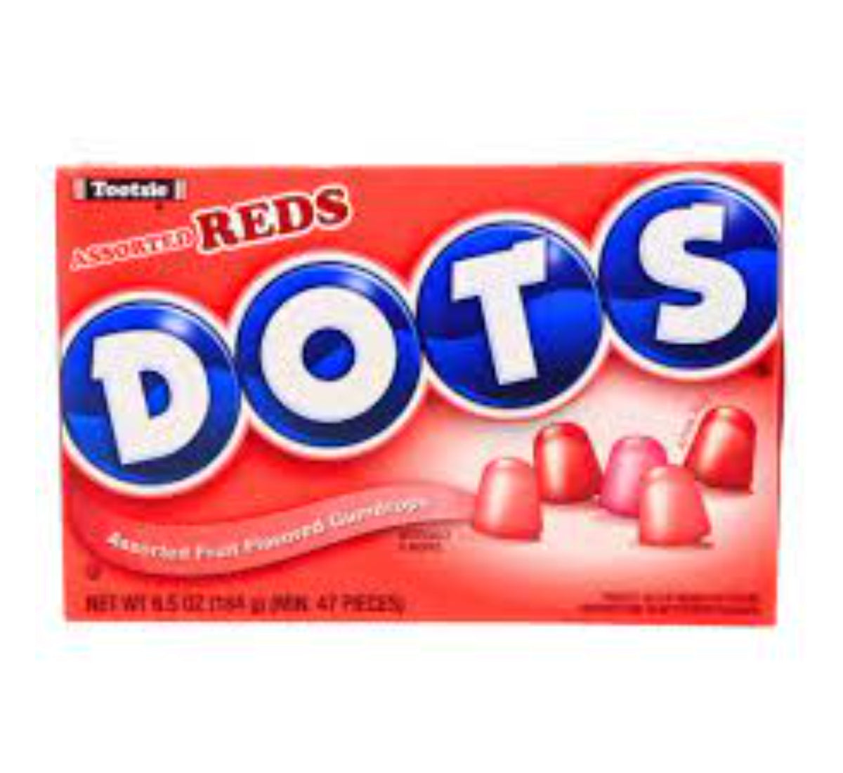 Tootsie Dots Assorted Reds Gumdrops 184g (12 pack) – Stockup Market