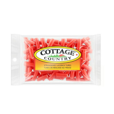 Cottage Country Strawberry Licorice Tubes (Case of 20)