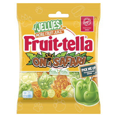 Fruit-Tella On A Safari 110g (Case of 12) - Europe