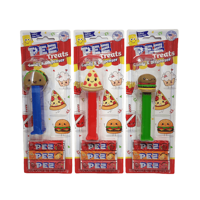 Pez Treats Candy & Dispenser - Case of 12