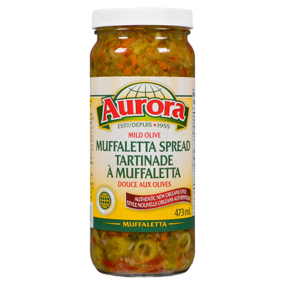 Aurora Mild Muffaletta Spread 473ml - Case of 12