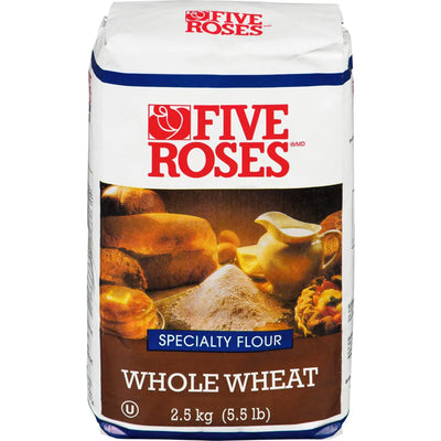 Five Roses Specialty Whole Wheat Flour 2.5kg - Case of 10