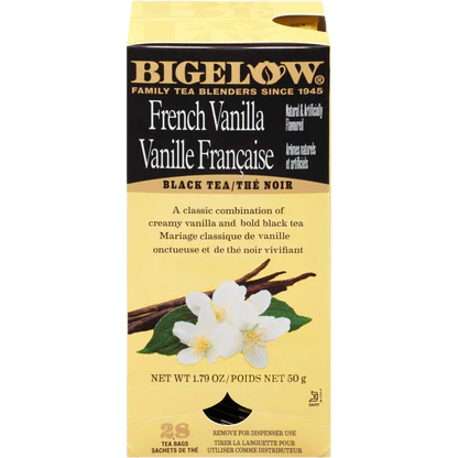 Bigelow Tea French Vanilla 28ct - Case of 12