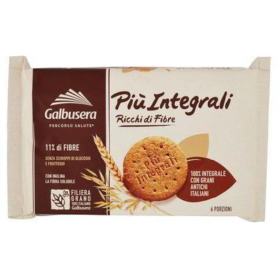 Galbusera Piu Integrali Whole Wheat Shortbreads - Europe