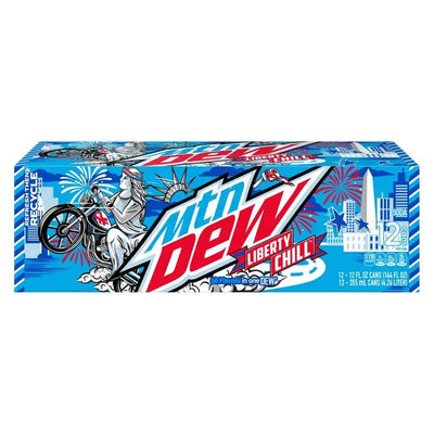 Mountain Dew Liberty Chill 355ml - Case of 12