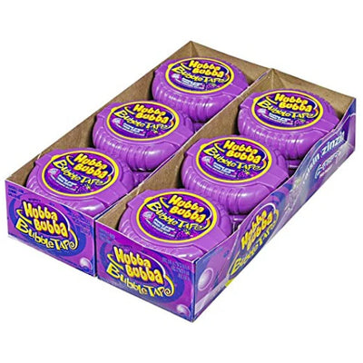 Wrigley's Hubba Bubba Bubble Tape Gushing Grape - 12ct