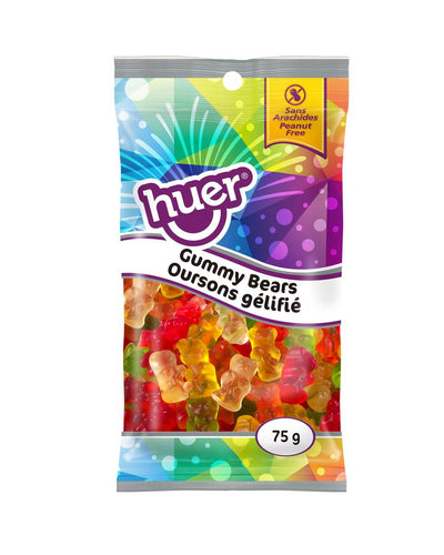 Huer Gummy Bears 75g - Case of 12