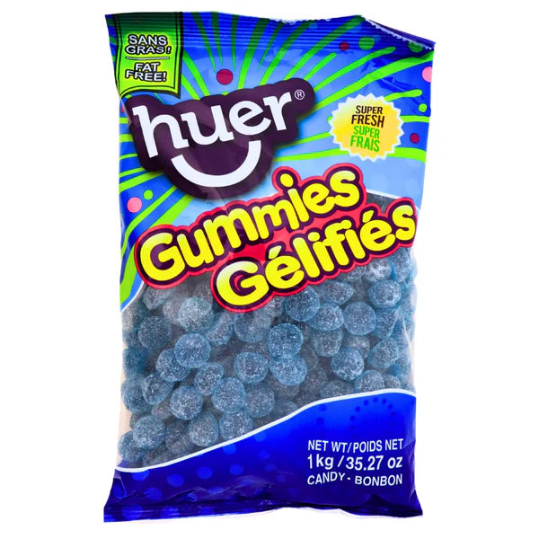 Huer Sour Blue Raspberry 1kg