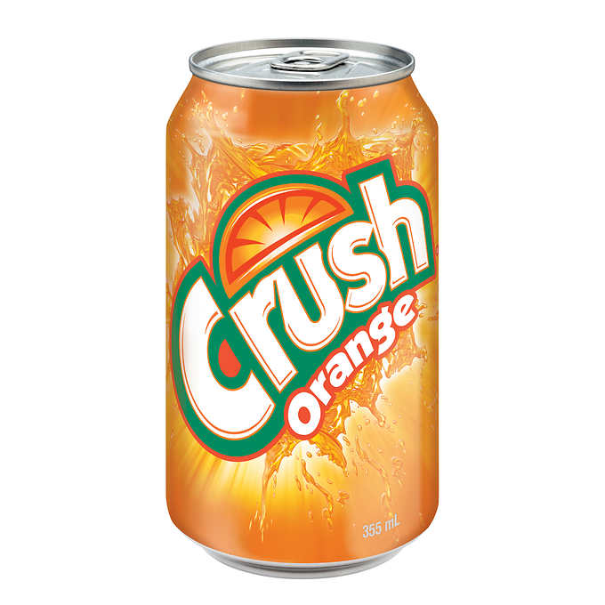 Crush Orange 355ml - Canadian - Case of 12