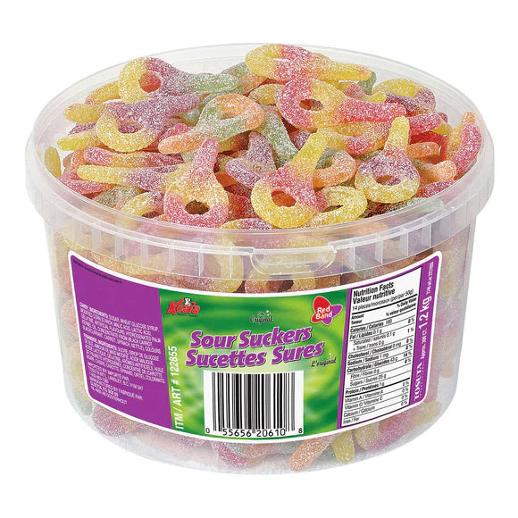 Koala Sour Suckers Tub 1.1kg