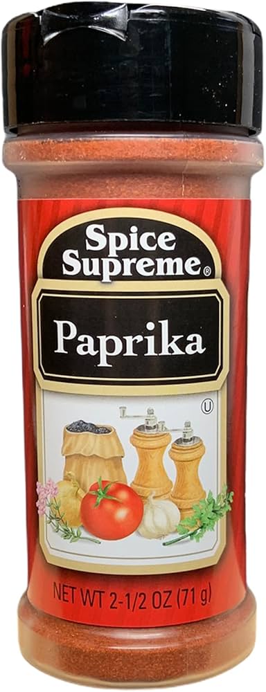 Spice Supreme Paprika 71g - Case of 12