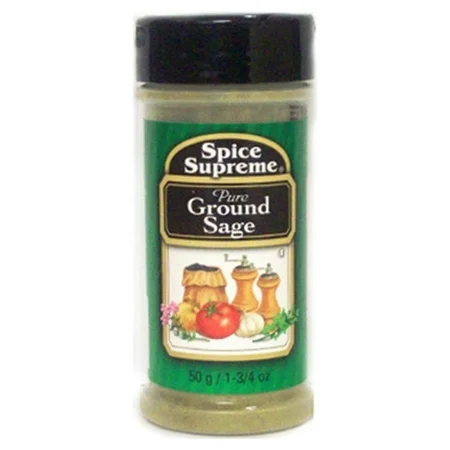 Spice Supreme Pure Ground Sage 50g - Case of 12