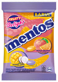 Mentos Fruity Delight Peg Bag 125g (Case of 40)