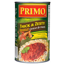 Primo Thick & Zesty Roasted Onion & Herb Sauce 680ml - Case of 12