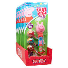 Pop Ups! Peppa Pig Lollipop - 6ct