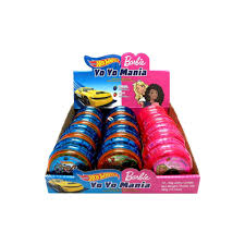 Hot wheels & Barbie Yoyo Mania Candy - 12ct