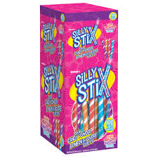 Silly Stix Sour Candy Powder - 100 Units