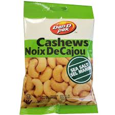 Dan-D Pak Cashews Sea Salt - Case of 12